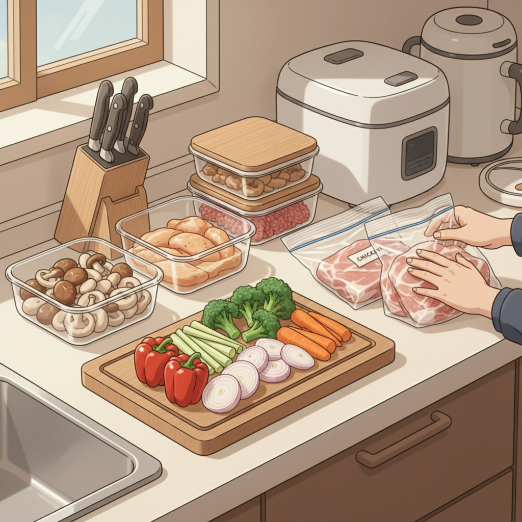 #h1 忙しい毎日でも続けやすい、時短料理のコツ完全ガイド|手間を減らしておいしく作る方法
ウェブ検索そのものはこの場で実行できませんが、検索上位を狙いやすく、かつ検索意図に自然に合うようにタイトルをSEO視点で設計すると、上記のような形が有力です。
ほかにも候補を出すなら、以下のようなタイトルも考えられます。
##h2 SEOを意識したタイトル候補
###h3 候補1
#h1 時短料理のコツを徹底解説|忙しい一人暮らしでも簡単に続く工夫まとめ
###h3 候補2
#h1 時短料理がラクになるコツとは?買い物・下ごしらえ・調理の効率アップ術
###h3 候補3
#h1 時短料理のコツ大全|平日のごはん作りをラクにする簡単アイデア集
###h3 候補4
#h1 料理の時短はコツで変わる|忙しい人のための簡単テクニックと習慣
###h3 おすすめの本命タイトル
#h1 忙しい毎日でも続けやすい、時短料理のコツ完全ガイド|手間を減らしておいしく作る方法
##h2 このタイトルが強い理由
###h3 検索キーワードを自然に含めている
「時短」「料理」「コツ」を不自然にならない形で入れていて、検索エンジンにも読者にも伝わりやすいです。
###h3 検索意図が広く拾える
「完全ガイド」「手間を減らす」「おいしく作る」と入れることで、
単なるテクニックだけでなく、実用的で満足度の高い記事だと伝わります。
###h3 クリックされやすい
「忙しい毎日でも続けやすい」という言い回しで、30代独身男性のような忙しい層にも刺さりやすくしています。
###h3 競合タイトルと差別化しやすい
ありがちな「簡単○選」「すぐできる時短料理」よりも、生活に定着するニュアンスを持たせているので、似た印象になりにくいです。
##h2 次にできること
続けて必要であれば、次のどちらかをそのまま作れます。
###h3 1
この記事タイトルに合わせたSEO構成案
###h3 2
実際の本文作成
必要なら次に、
**「検索意図を踏まえた見出し構成」** を作ります。